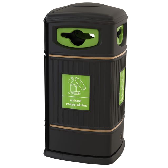 Heritage Square Recycling Bin