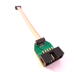Atmel AVR ISP 1.27mm (0.05 INCH) adapter