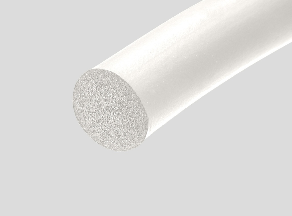 White Expanded SIL16 Silicone Cord 