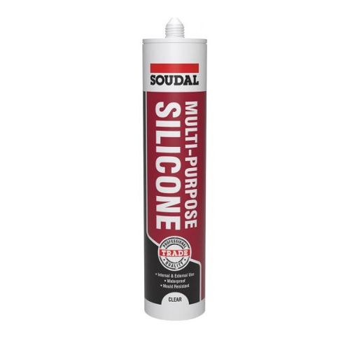 Soudal Multi-Purpose Silicone Clear 270ml