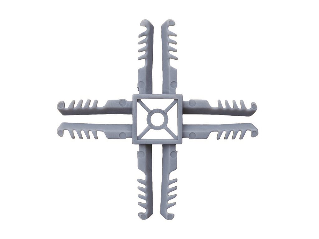 15.5 x 15mm Grey Duplex Centre Keys (Box of 200)