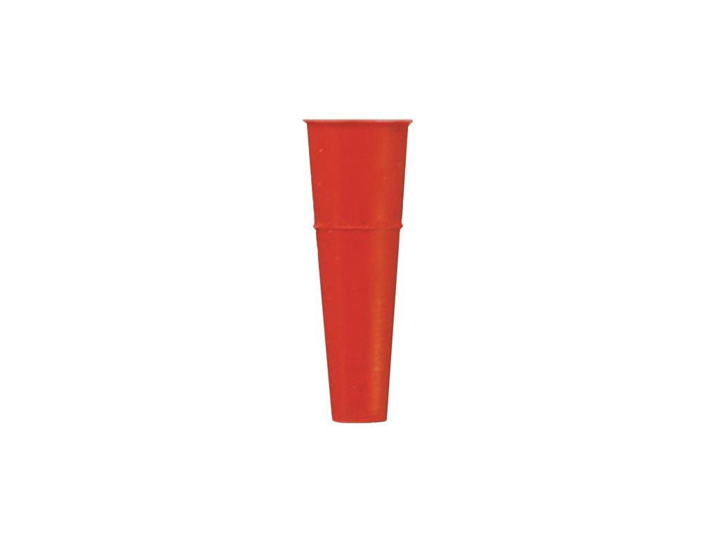 Red Silicone Gas Plugs (Tapered) (Bag of 100)