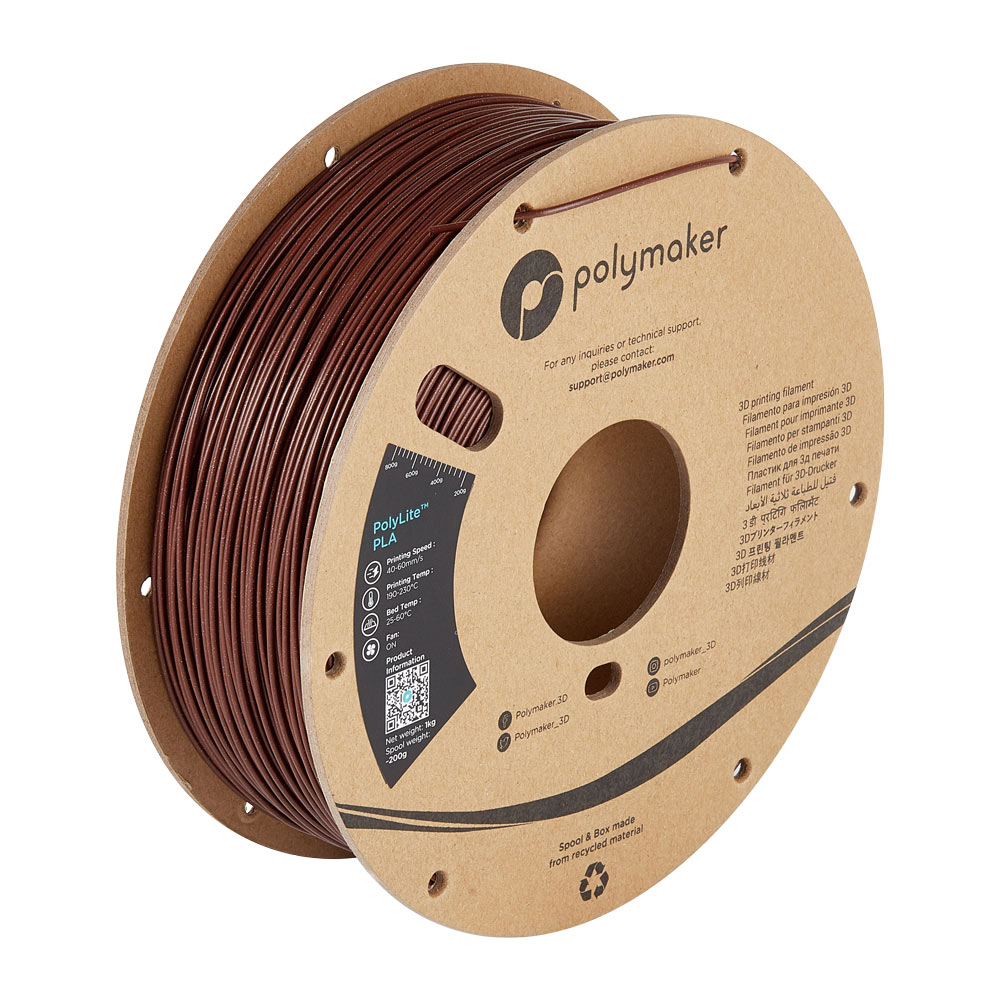 PolyMaker PolyLite PLA 1.75mm Galaxy Dark Red 3D printer filament 1Kg