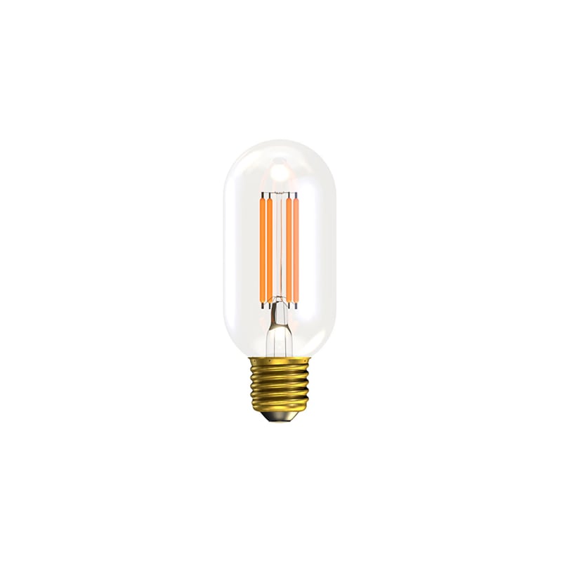Bell Clear Tubular Short Dimmable LED Filament Bulb 3.3W E27 2700K