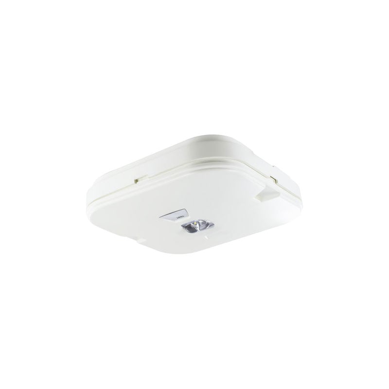 Integral Corridor Emergency LED Downlight 1W Matt White