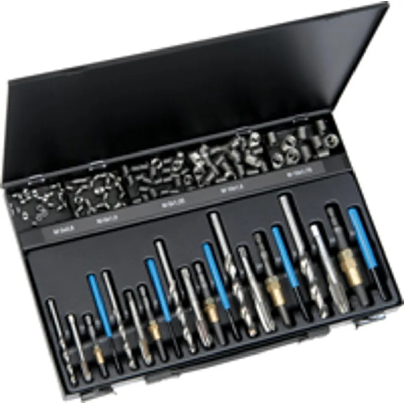 V-Coil Helical Kit M5 to M12 Wire Insert Workshop Master Kits with Machine inserting tools 304 Stainless Inserts