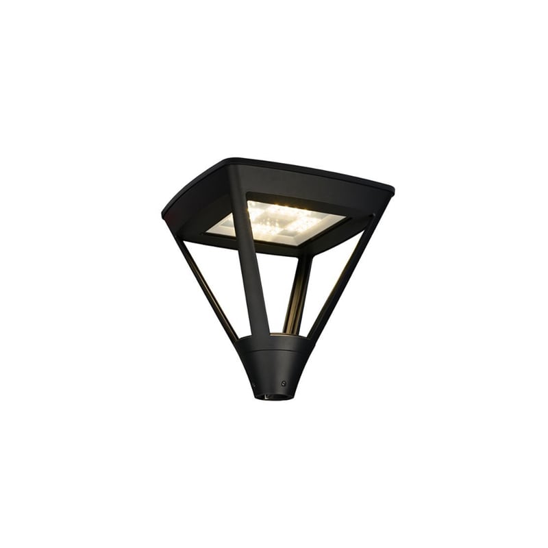 Ansell Asuri 1 LED Post Top Lantern 3000K