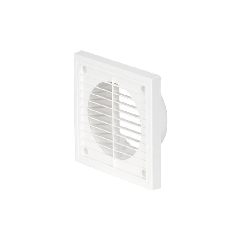 Airflow 100mm Fixed Grille White