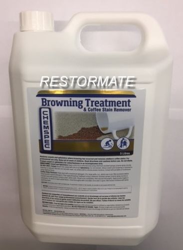 Stockists Of Browning Treatment and Coffee Stain Remover (5L) For Professional Cleaners