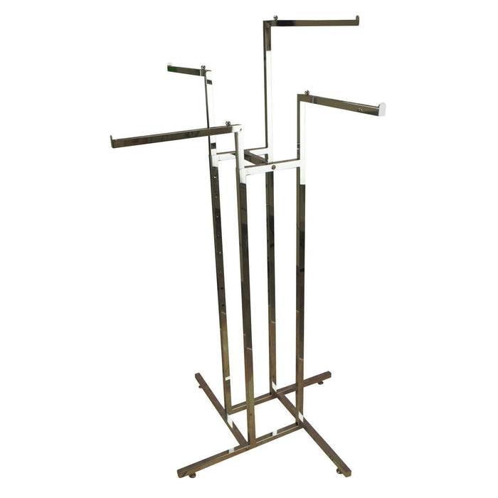 4 Arm Garment Rack - 4x Straight