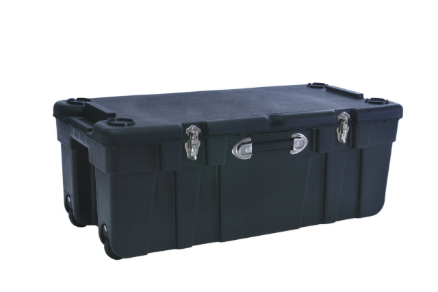 Gorilla Box on Wheels Mobile Military Storage Trunk