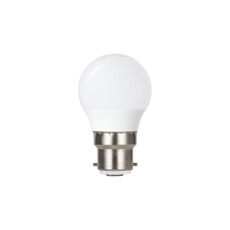 Integral B22 2700K Dimmable Golf Ball Bulb 4.9W = 40W