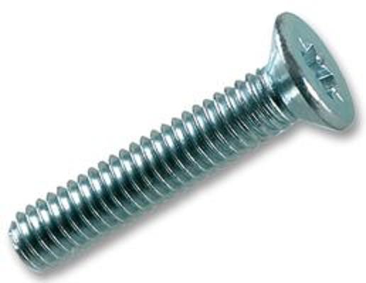 5mm x 20mm CSK POZI Machine Screw (100)
[CP- CSKP5x20]