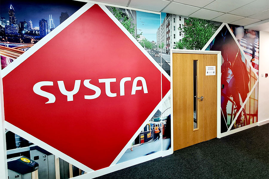 How to Improve Office Interior Design with Printed Vinyl Graphics