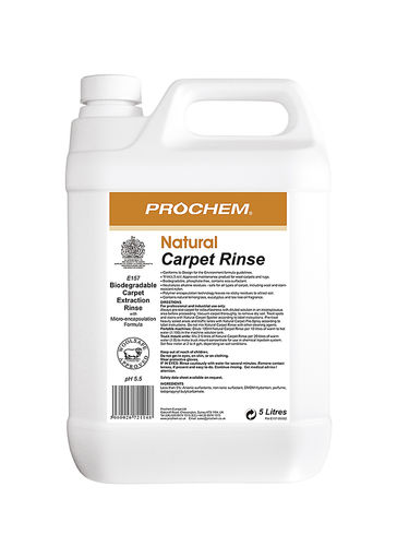 Stockists Of Natural Carpet Rinse (5L) For Professional Cleaners