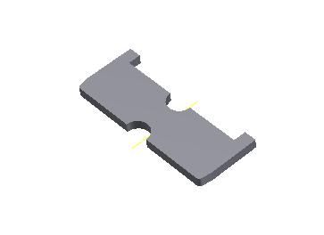 L746 - FLAP SPRING PLATE