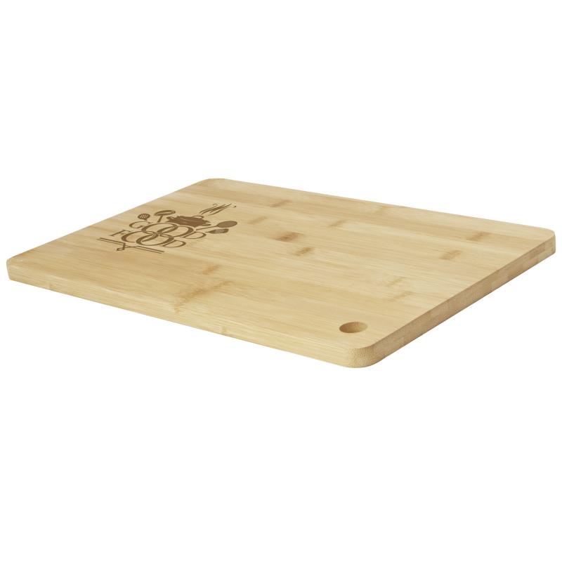 Harp bamboo cutting board