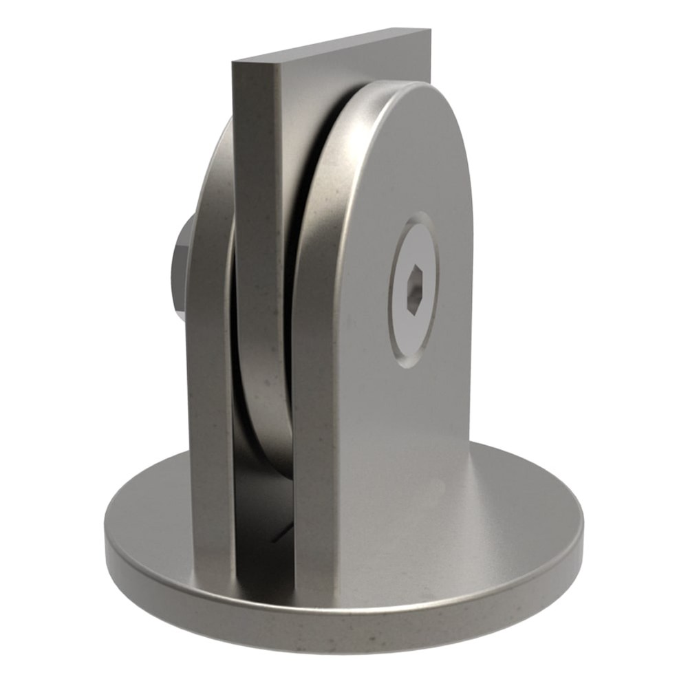 Adjustable Handrail Connector - Bolted To suit 42.4mm Tube - Mild Steel