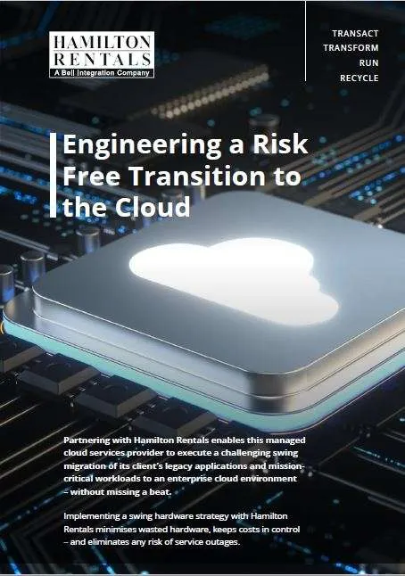 Engineer a Risk Free Transition to the Cloud using IT Rental