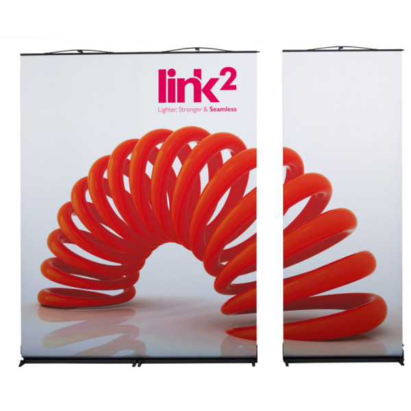 Linkable Roller Banner Stand Wall - Link2