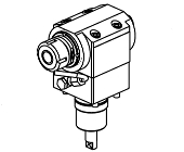 Quick Change - Axial driven tool H&#61;100mm