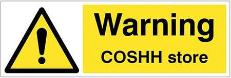 Warning COSHH store