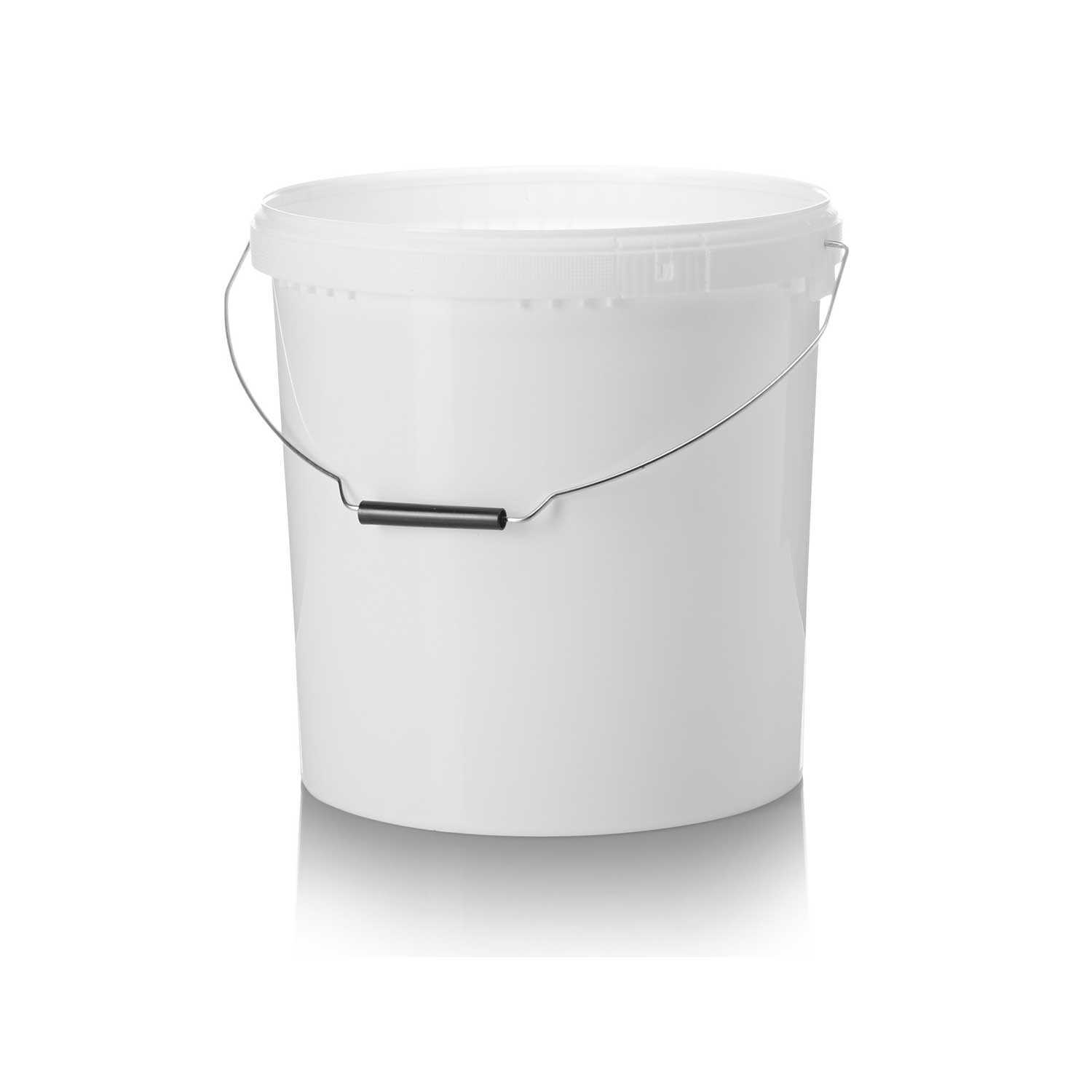 Distributors Of 20ltr White PP Tamper Evident Pail with Metal Handle