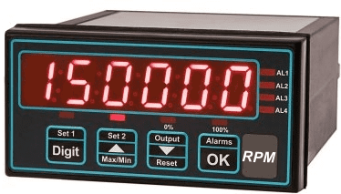 Pulse Input Ratemeter, Counter, Totaliser