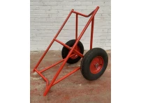 500kg Capacity Carpet Trolley For Carpet Stockists