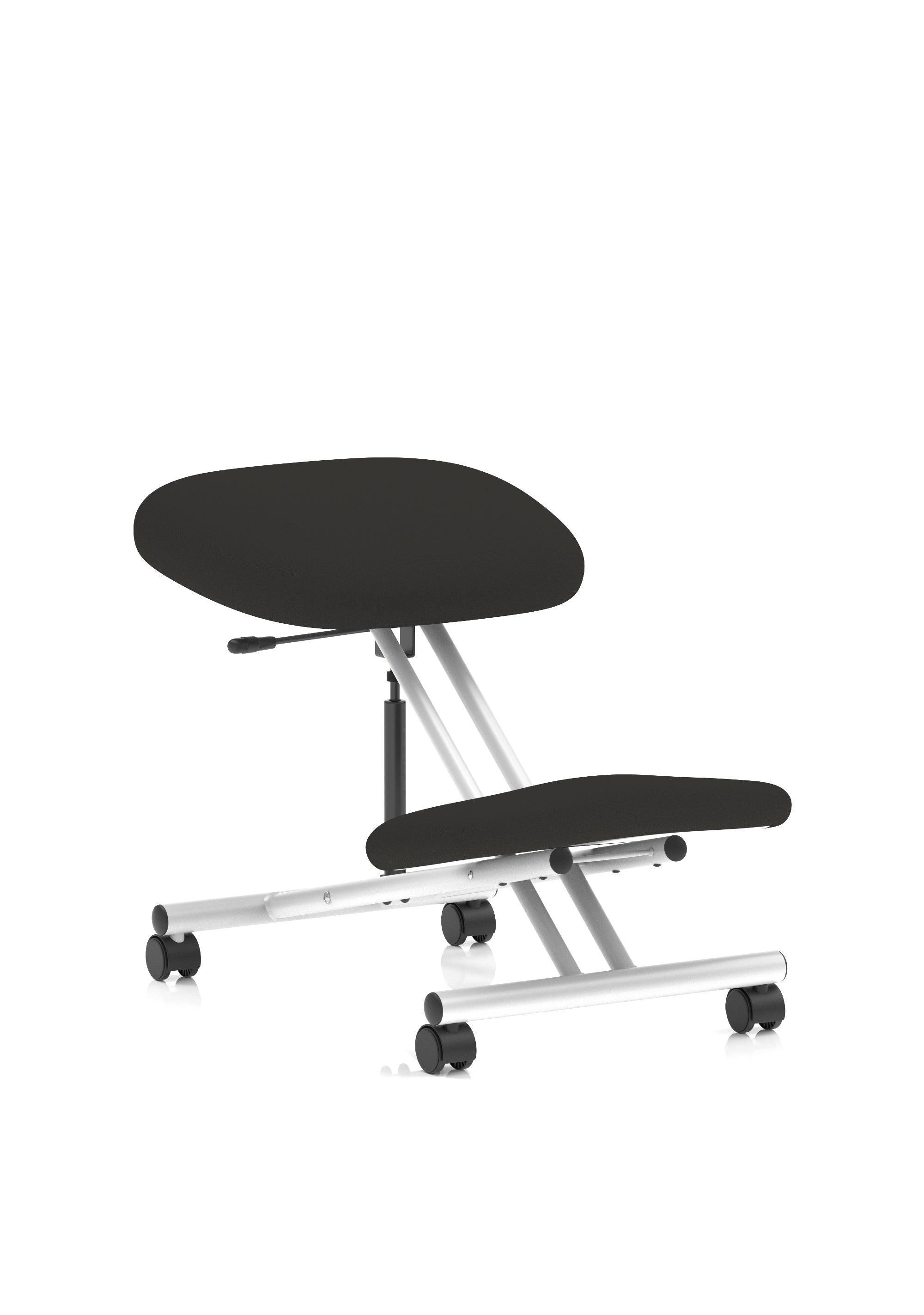 Specialising In Kneeling Task Operator Stool - Black or Silver - Available in 20 Colour Choices UK