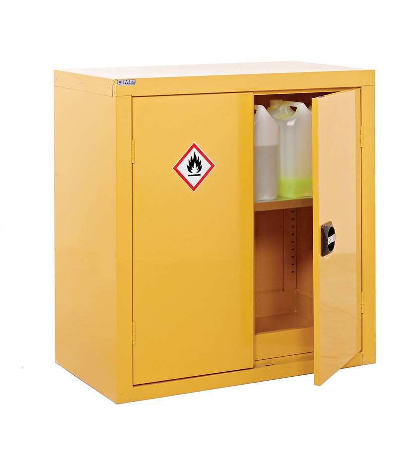 Hazardous Substance Half Height Twin Door Cupboard