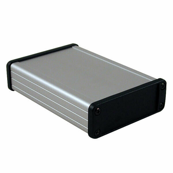 Suppliers Of 120 X 84 X 28mm Extruded Aluminium IP54 EMC Screened Enclosure With Metal Plate