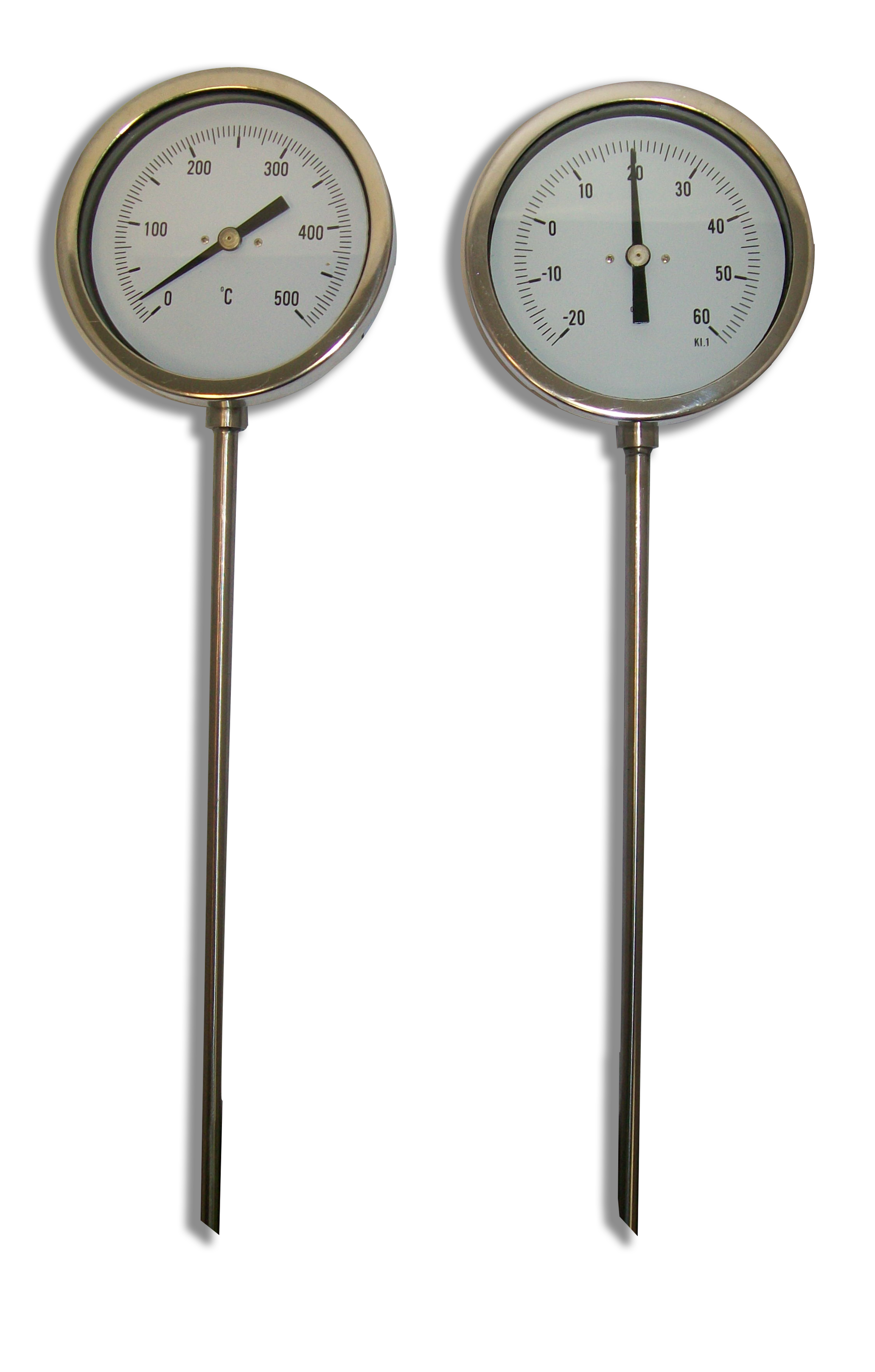 Stainless Steel Bi-Metal Thermometers