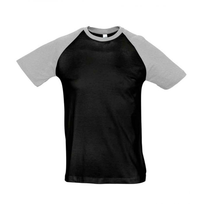 SOL&#39;S Funky Contrast Baseball T-Shirt