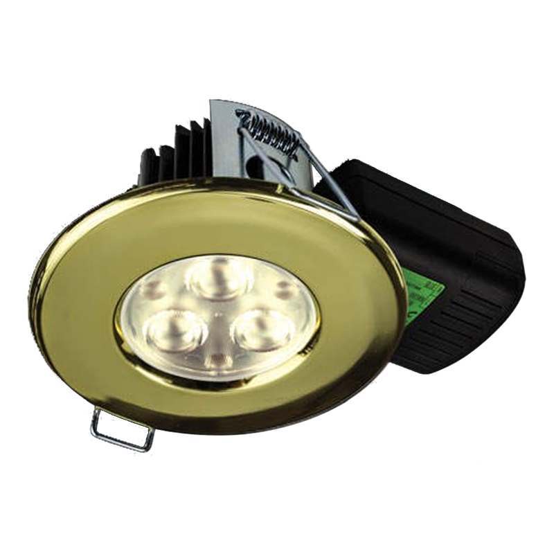 Collingwood H2 Pro 550 LED Downlight 5.2W Polished Gold 3000K