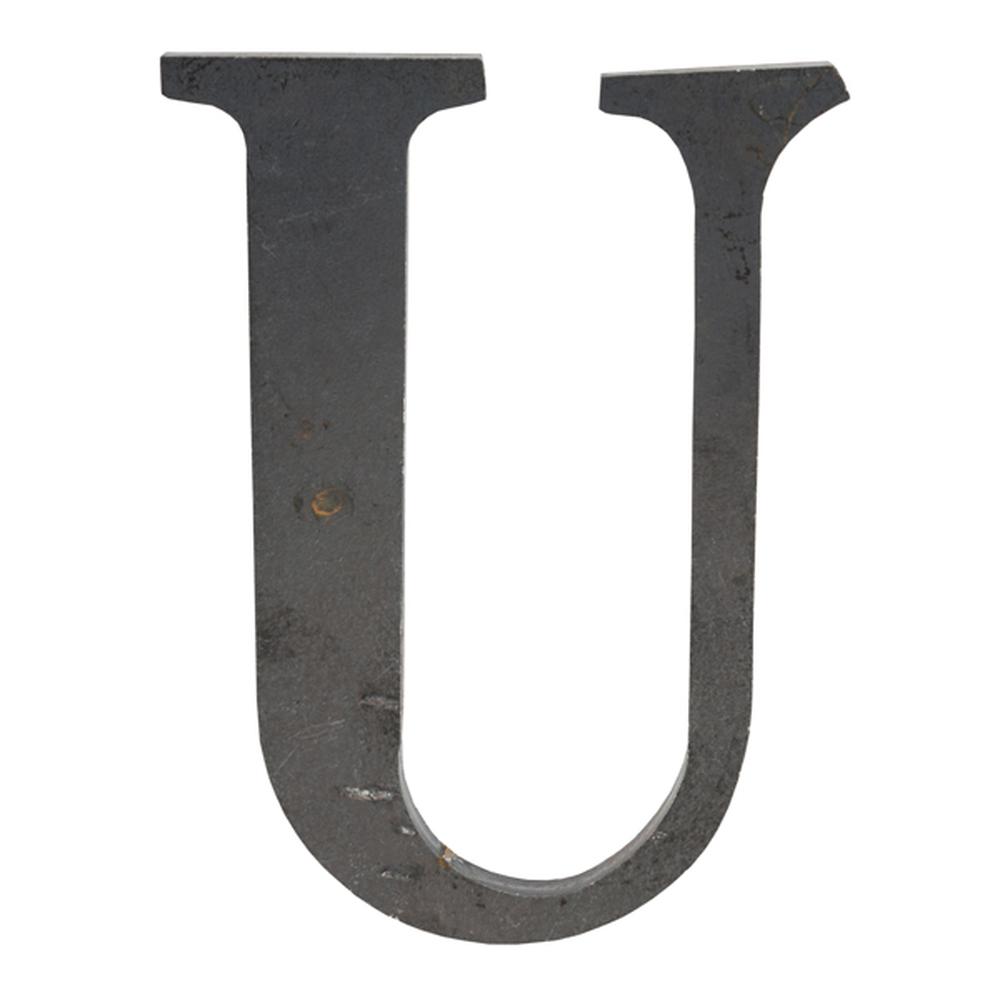 Profiled Letter U - Mild SteelHeight 100mm - 6mm Thick