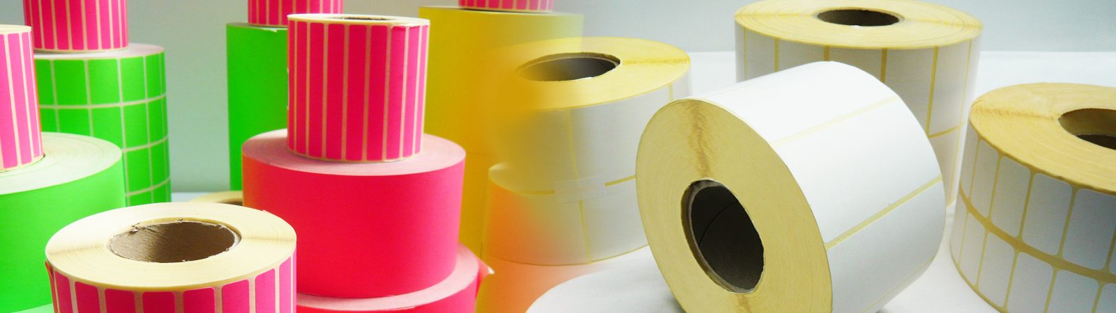 Thermal Transfer Label Rolls with Various Core Sizes