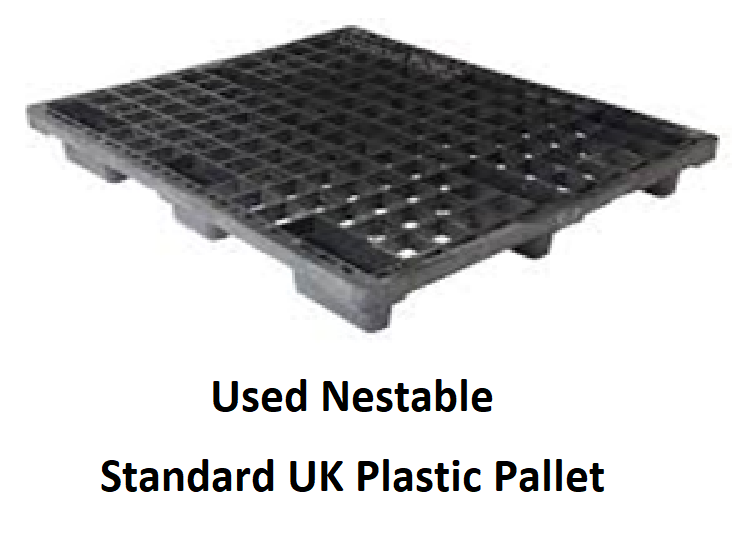 Dolav Pallet Box - Solid with skids (1200x1000x740mm) For The Retail Sector