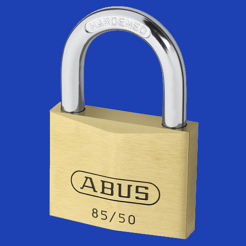 ABUS 85/50 Brass Open-Shackle Padlock