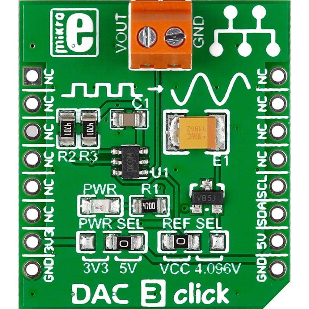 DAC 3 Click Board