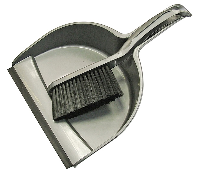 Faithfull Dustpan + Brush Set Plastic