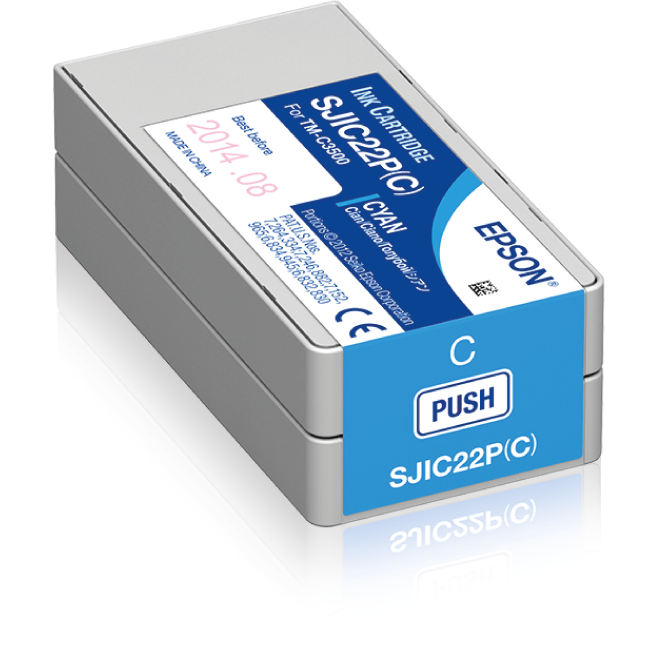 Epson ColorWorks C3500 Ink Cartridge Cyan