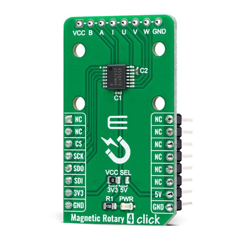 Magnetic Rotary 4 Click Board