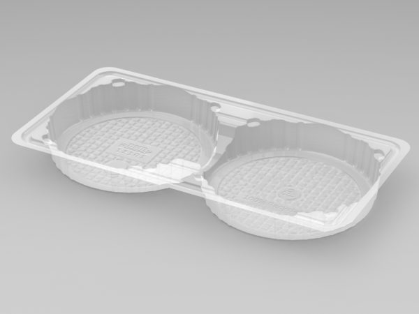 2 Cavity Shallow Pie Tray