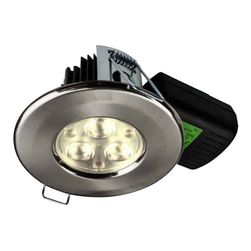 Collingwood H2 Pro 550 LED Downlight 5.2W Brushed Steel 3000K