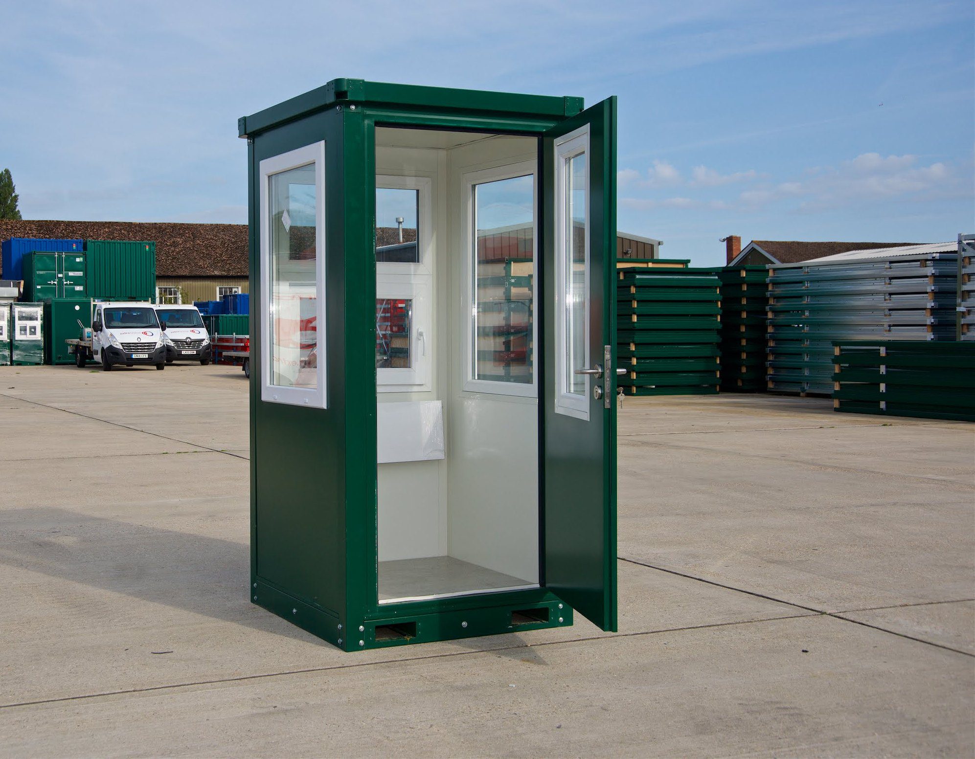 Secure Portable Buildings For Emergency Use