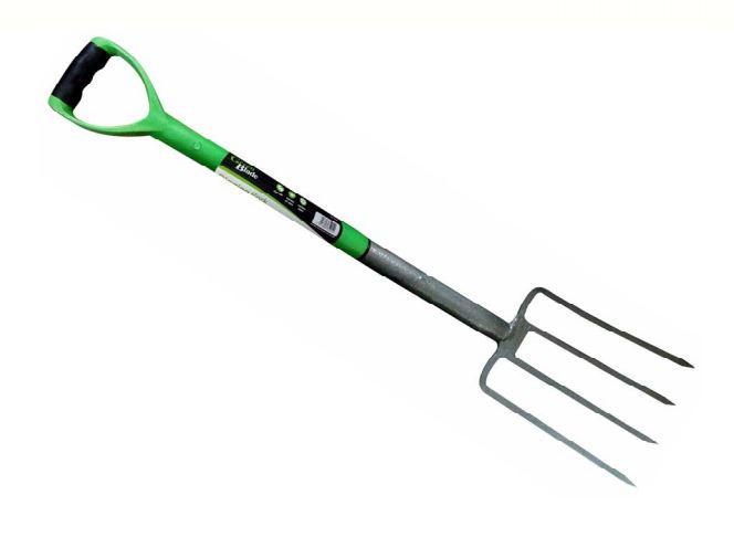 Green Blade Digging Fork
