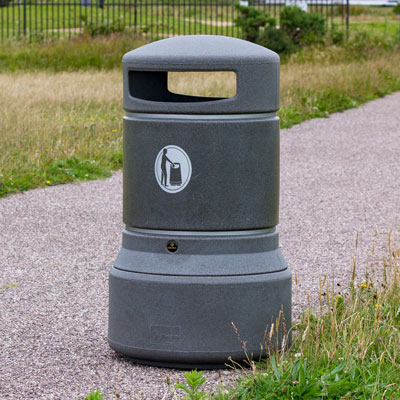 Plaza� Litter Bin