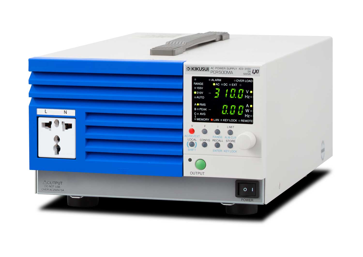 Kikusui PCR500MA AC Power Supply / Frequency Converter 
0-310V AC / 0-438V DC 40-500Hz 500VA, Ex-Rental Unit, 15% Discount, 6 Months Warranty