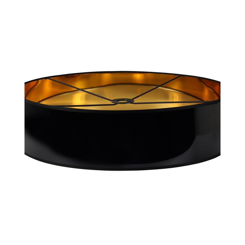 Luxuria Radiantum Round 595x150mm Shade (B) Gold/Black